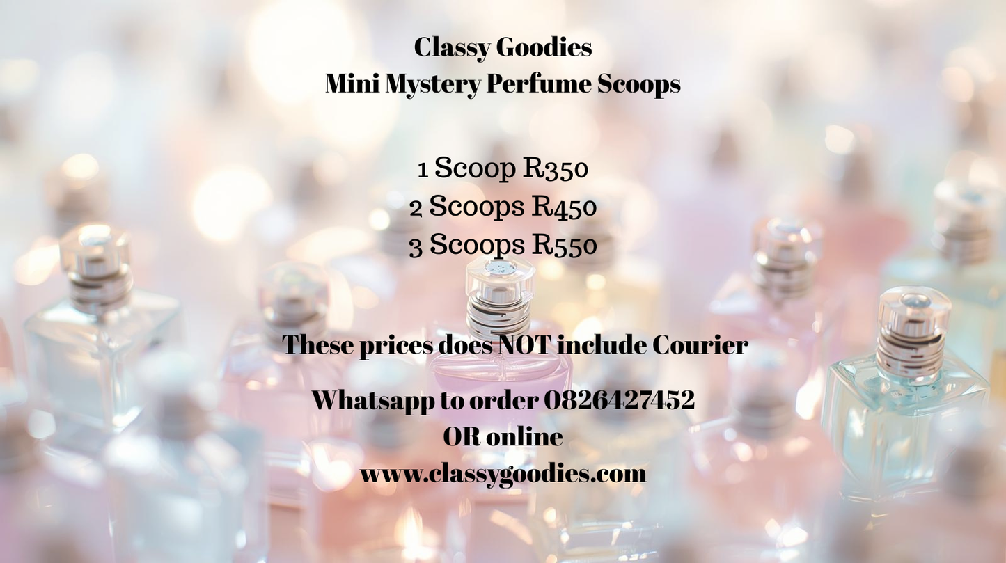 Mini Mystery Perfume Scoop