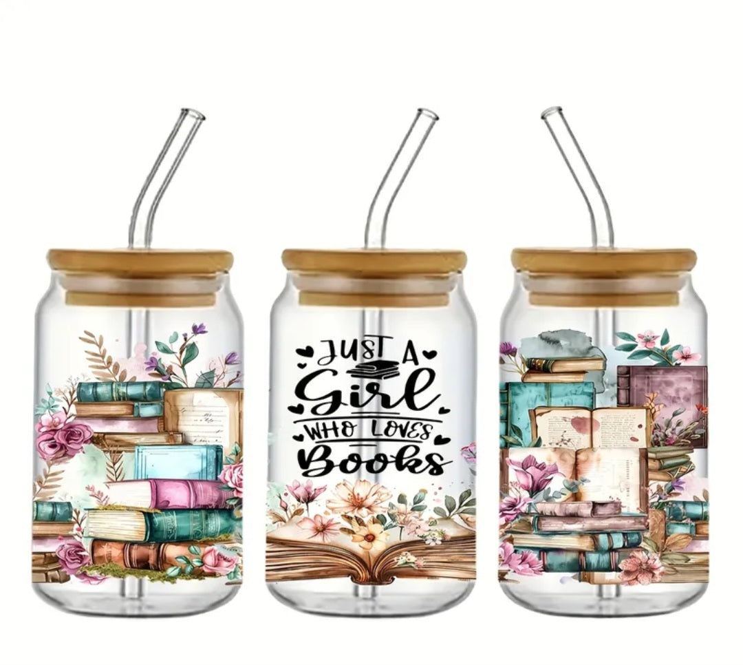 Just a Girl Glass Mug