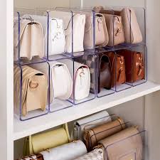 3 Grid Acrylic Handbag Organizer
