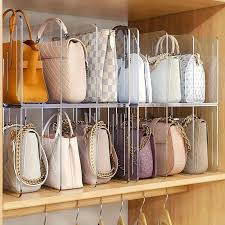 3 Grid Acrylic Handbag Organizer
