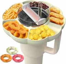 Hygienic and Eco-Friendly Snack Platter with Flask