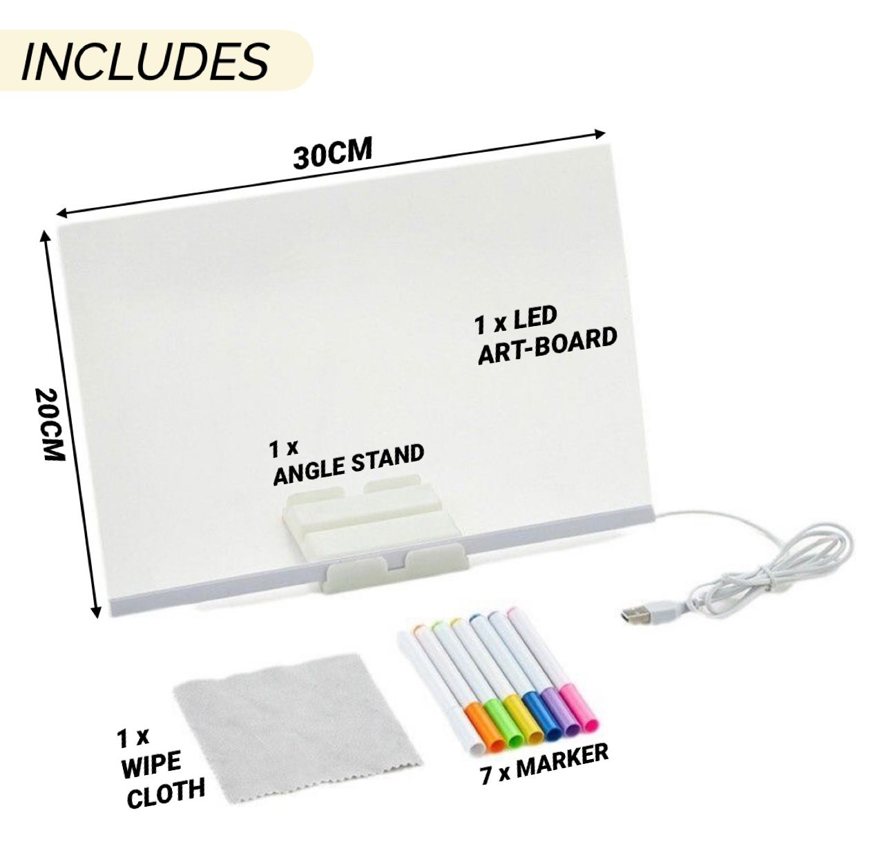 3D LED Art Board