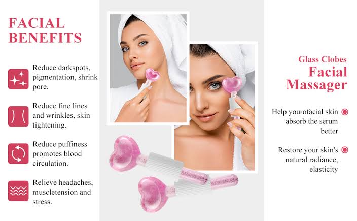 Heart Facial Ice Globes