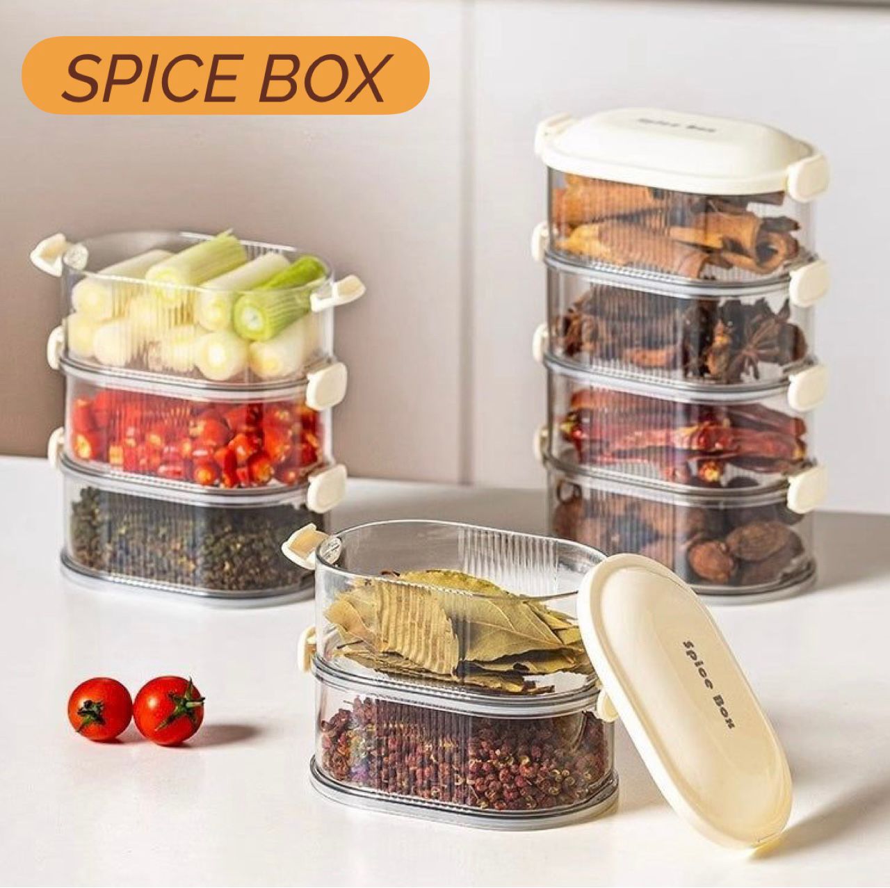 4 layer storage container