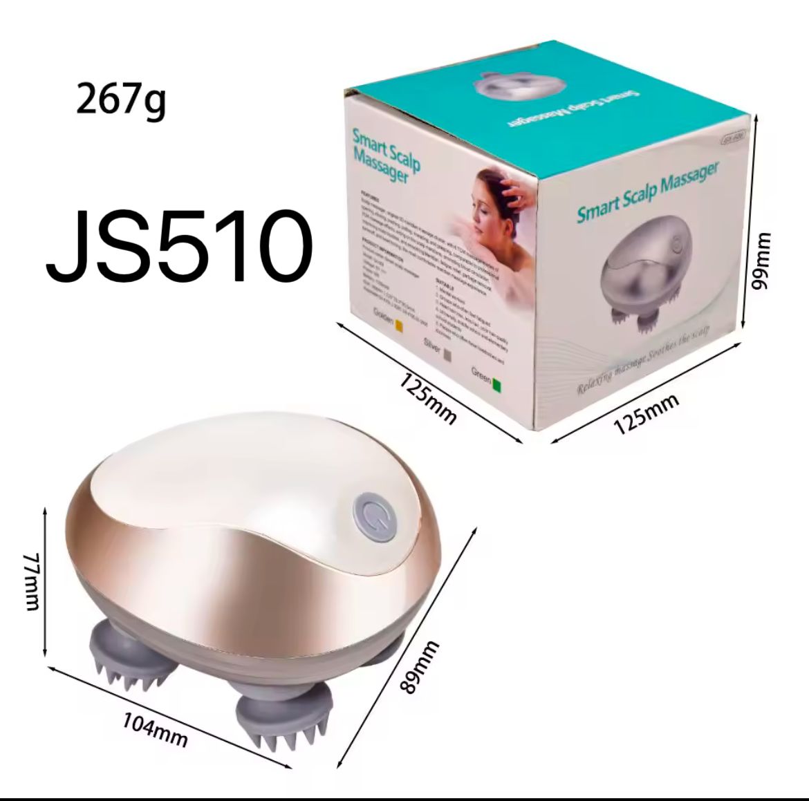 Smart scalp Massager