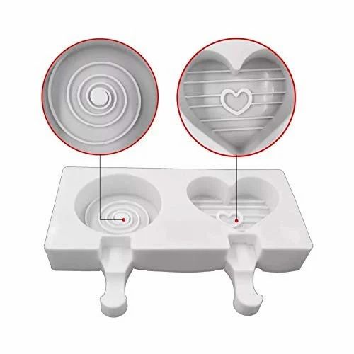 2 cavity Heart Mould