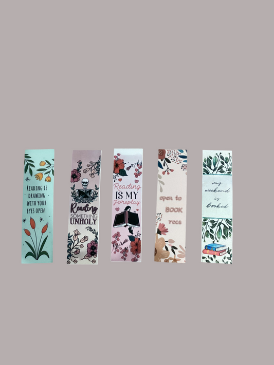 Bookmarks set of 5 (8)