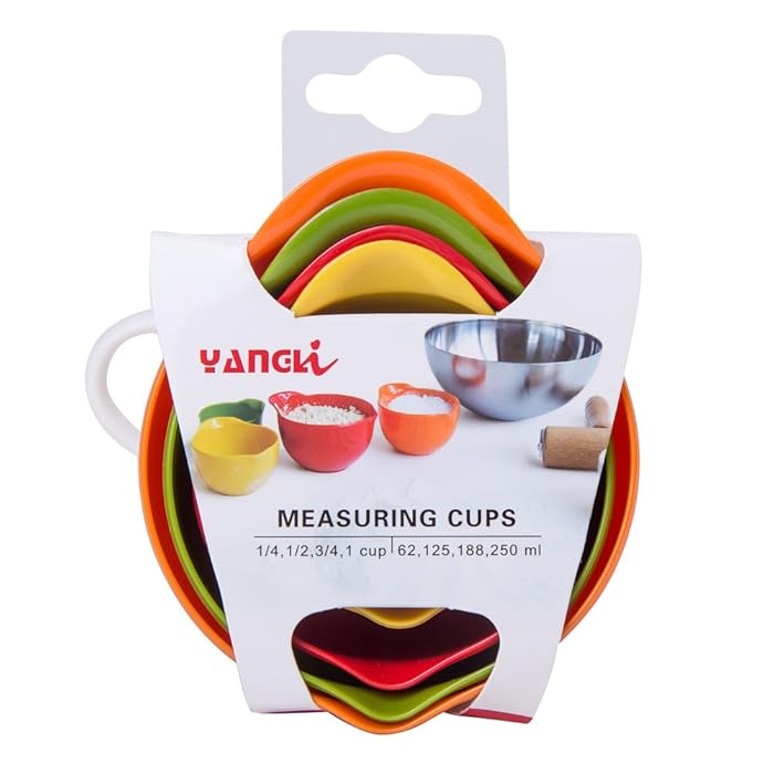 Measuring Cups Set Multi-Colored