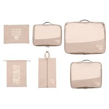 6 Piece travel luggage set