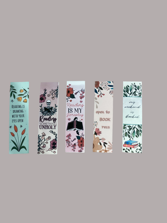 Bookmarks set of 5 (7)