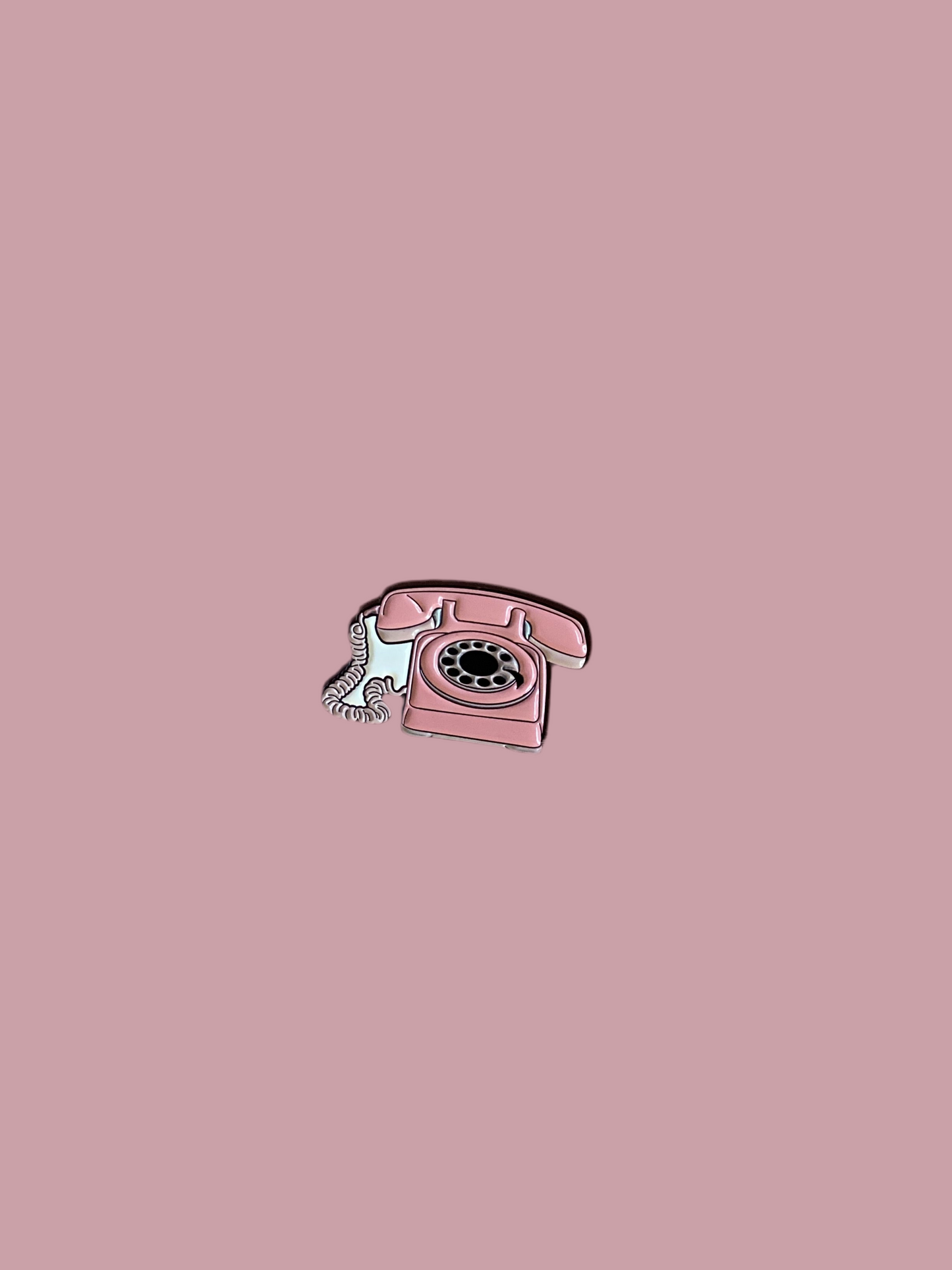 Telephone Enamel Pin