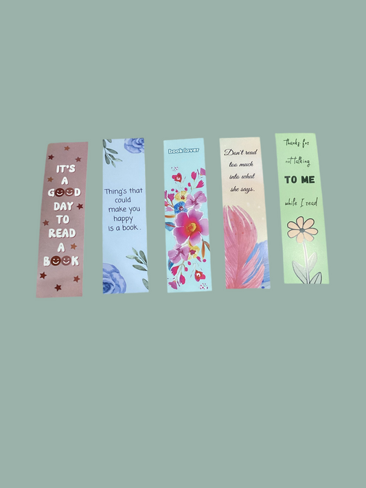 Bookmarks set of 5 (3)