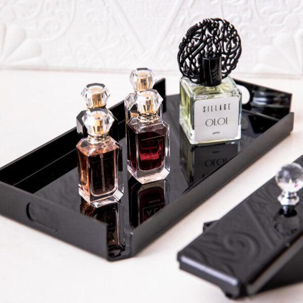 Premium Black Acrylic Mini Tray