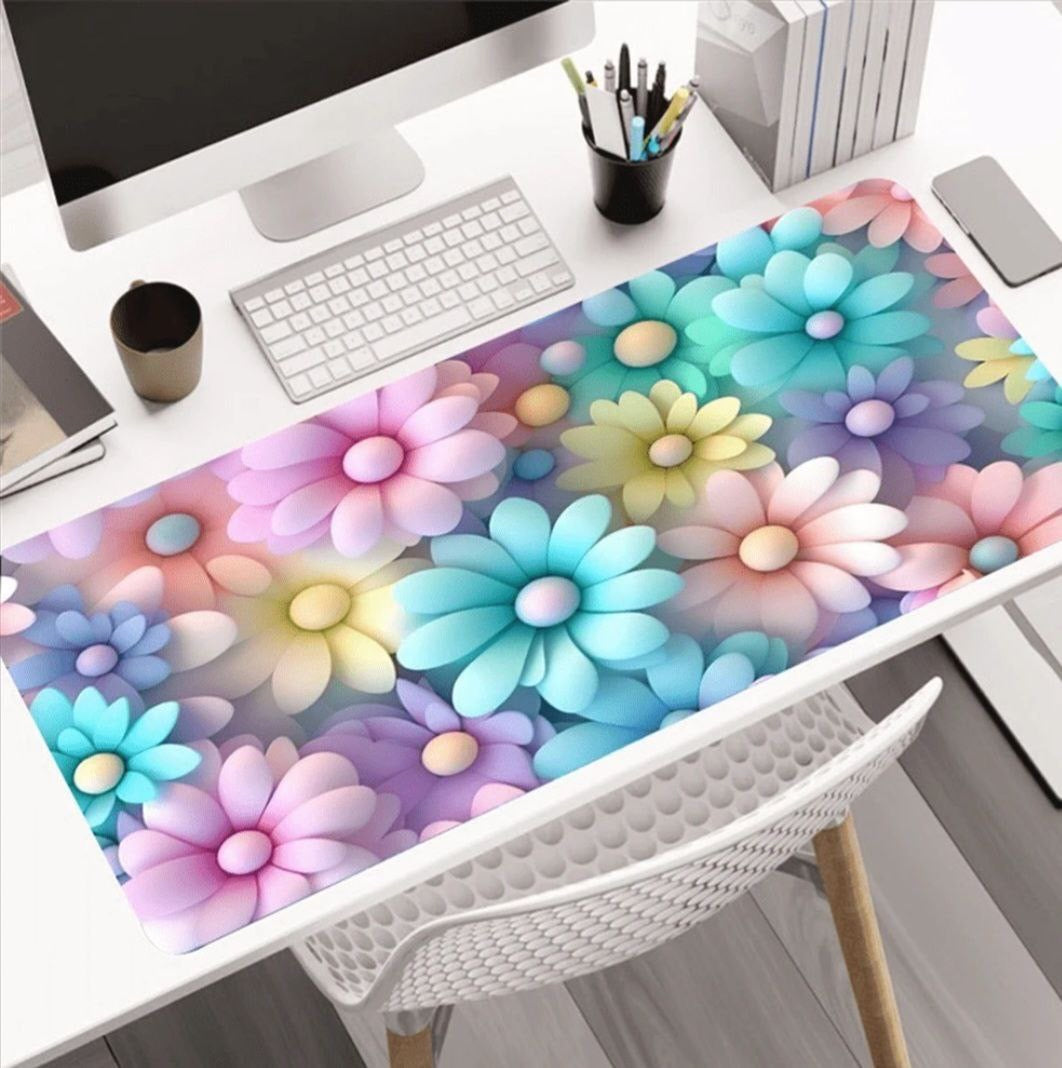 Flower deskmat