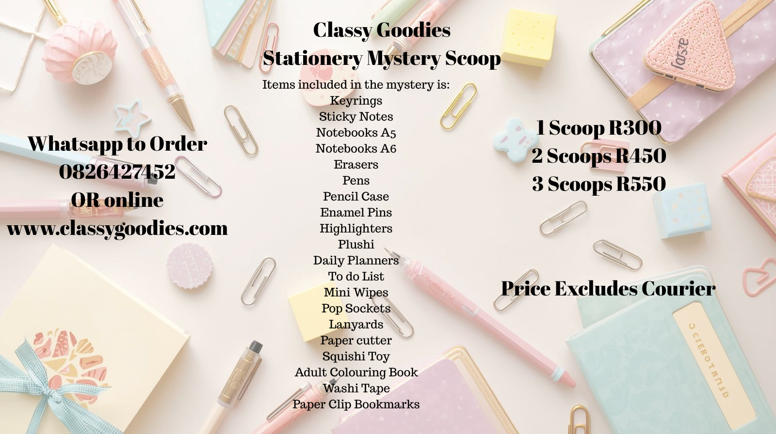 Stationery Mystery Scoop