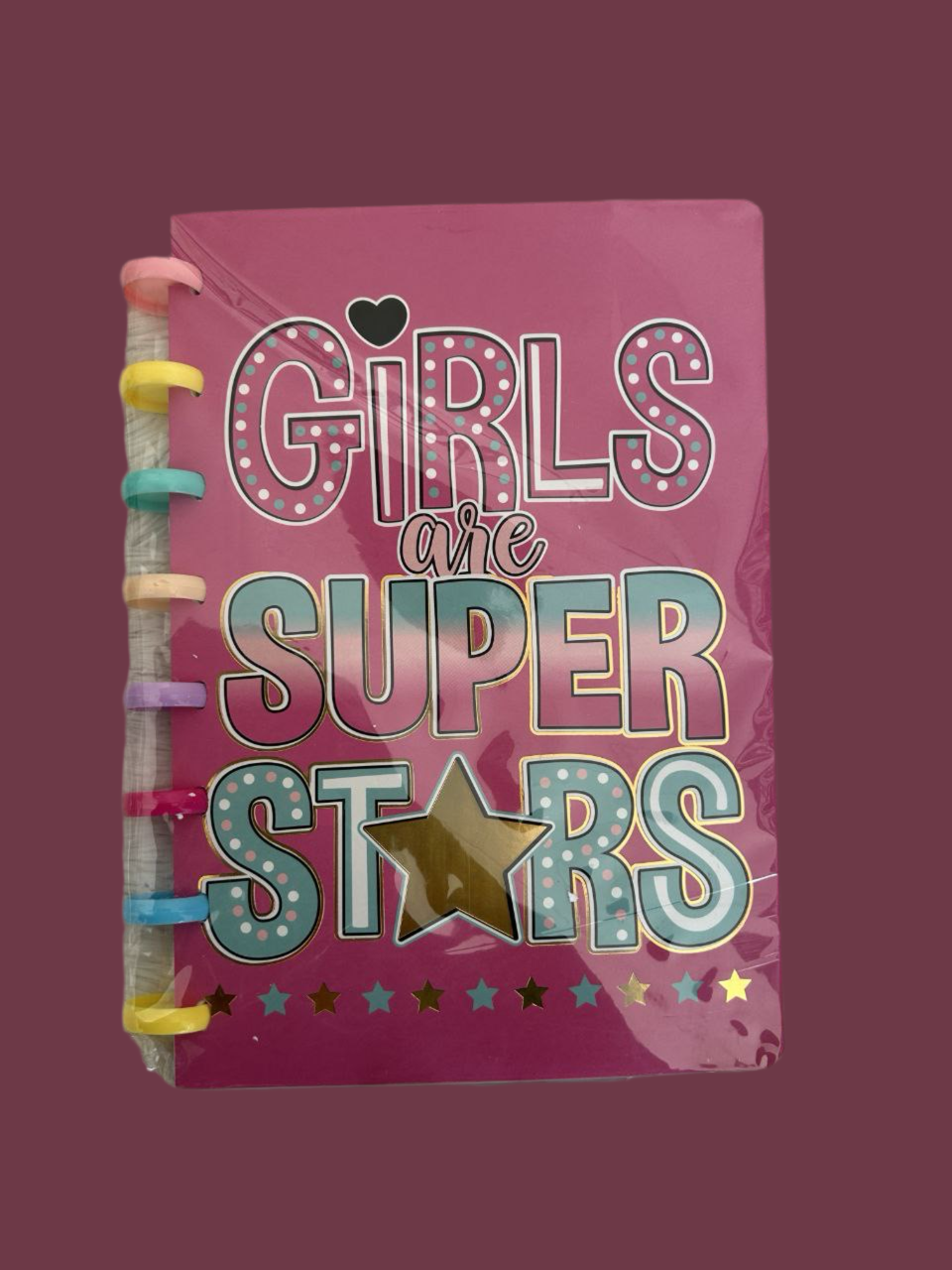 Girls super star Notebook