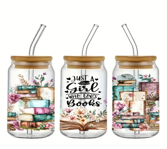 Just a Girl Glass Mug