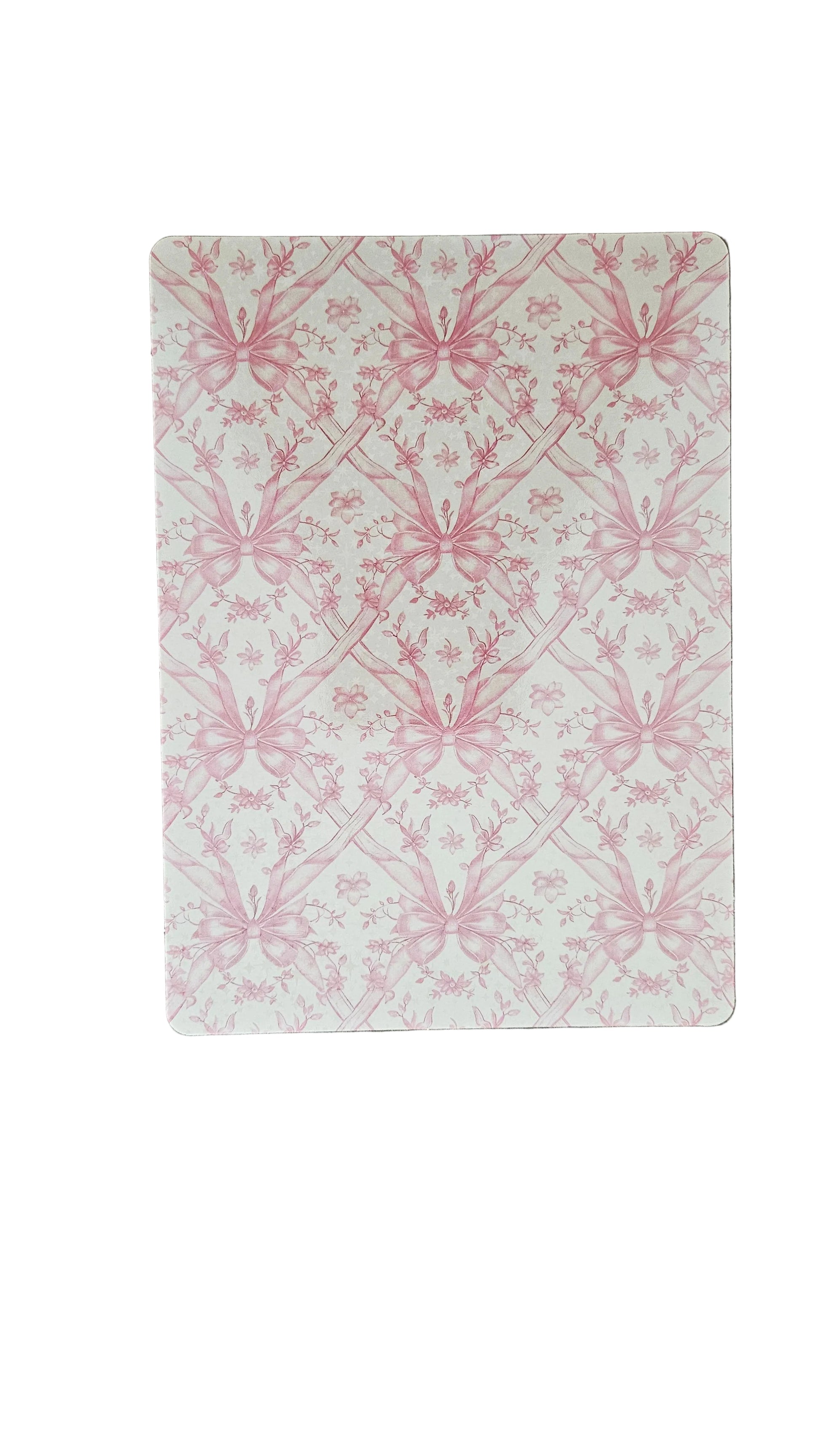 Pink Bow Kindle Insert