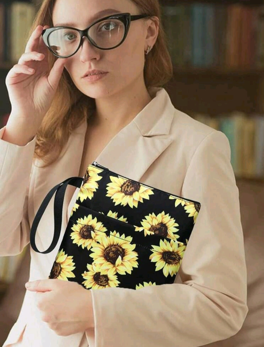 Sunflower Book Sleeve