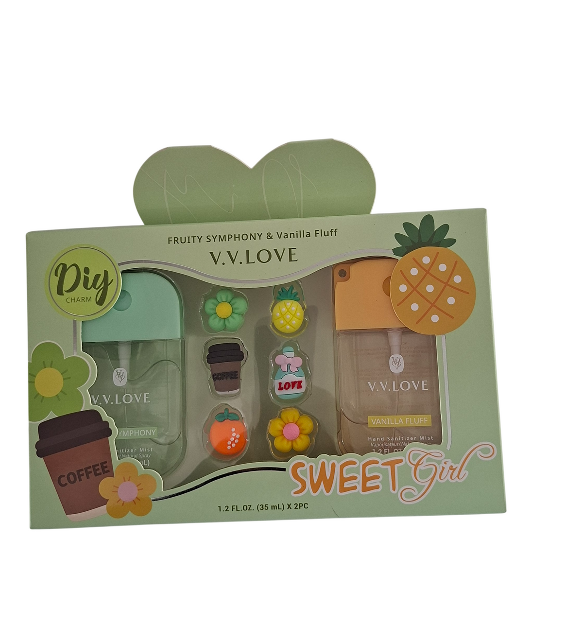 Sweet Girl Hand Sanitiser Gift Set
