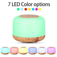 Ultrasonic Aroma Diffuser 7 Color LED Mode