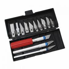 Hobby Knife Set with Blades 13 pieces