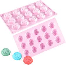 Silicone Chocolate Baking Mold/Mould 15 Classic Rose Mould