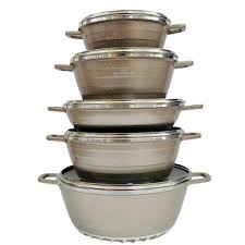 Bosch Pots 10 Piece- Gold