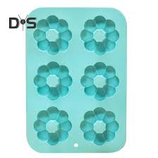 Silicone Flower Shape Cake Moulds