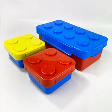 Stackable Brick Lunch Boxes