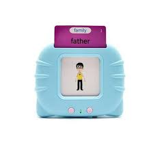 Flash Card Machine - Pictures and Audible Words Educational Toy