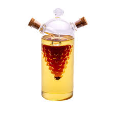 Glass Oil & Vinegar Bottle