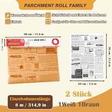 5M Article Print Non-Stick Baking Paper