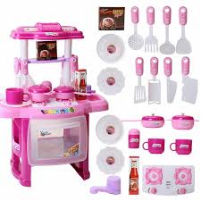 Big Kitchen Toy Kids Cooking Game Toy Pretend Play