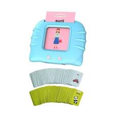 Flash Card Machine - Pictures and Audible Words Educational Toy