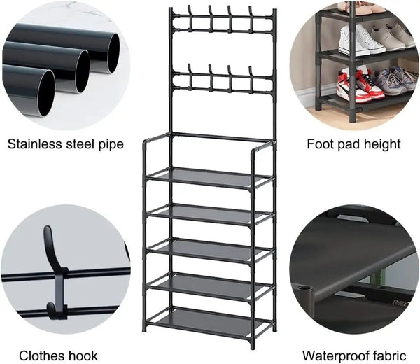 Shoe and clothing Rack