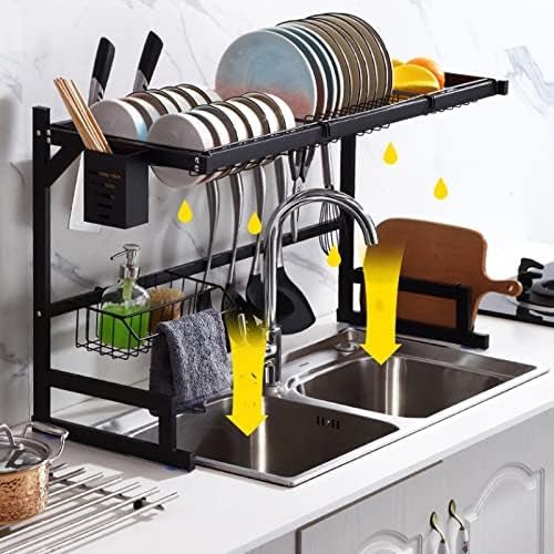 Multifunctional Over-Sink Dish Rack