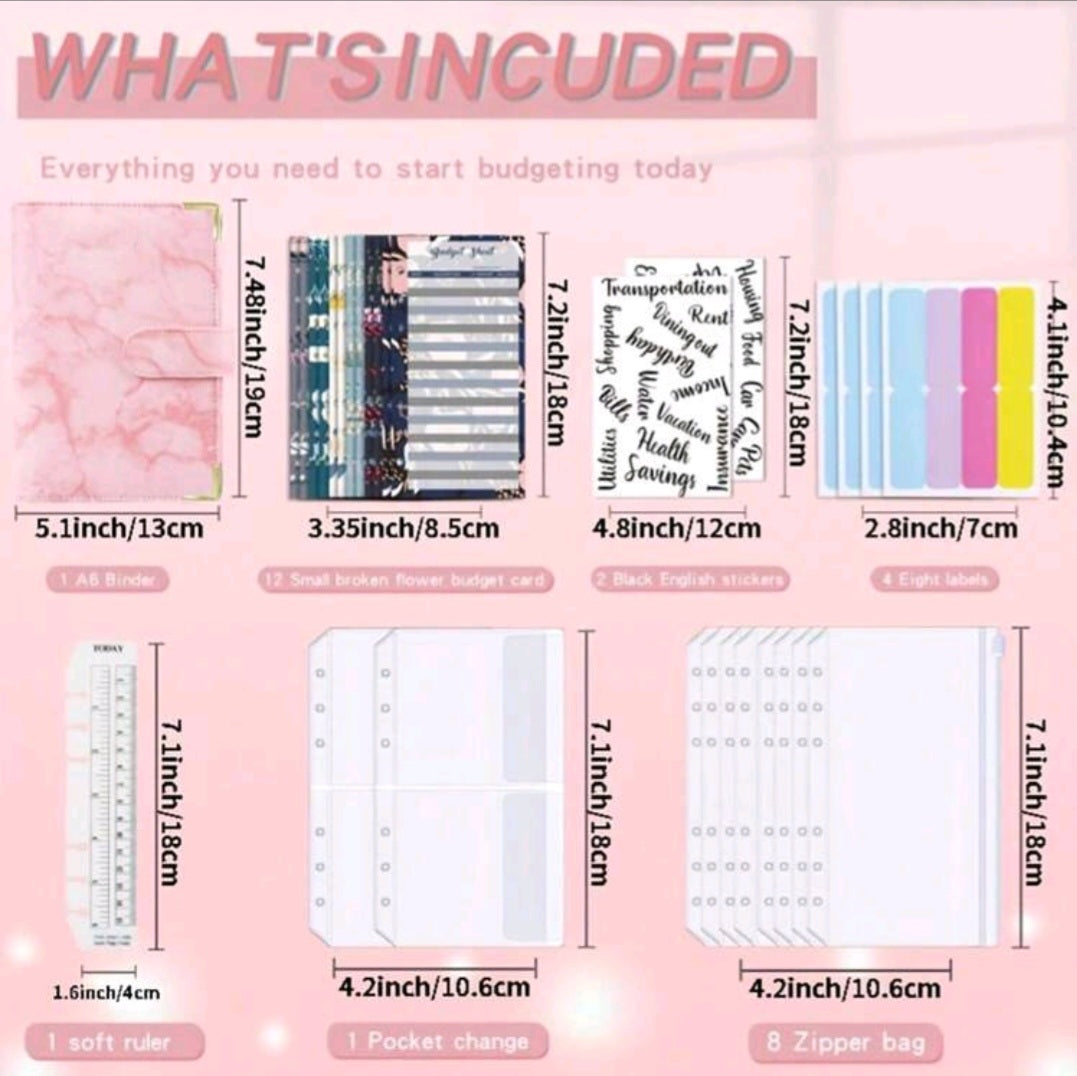 A6 Budget Binder
