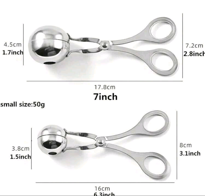 Stainless steel Meatball Shaper