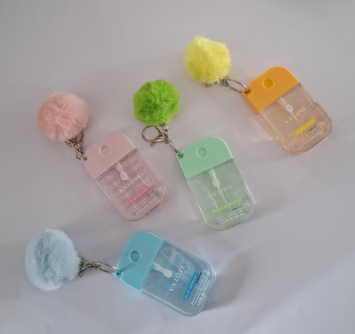 Sanitizer Mist Spray Keychain