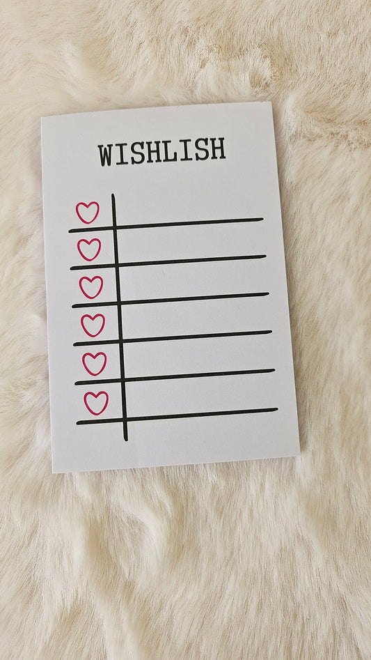 Wishlist Mini Notepads