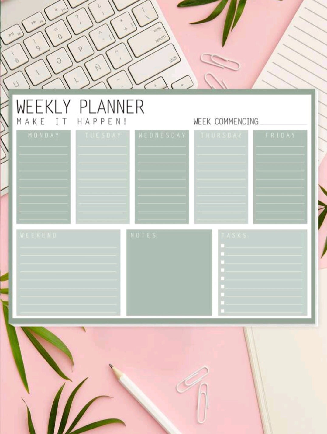 Weekly planner