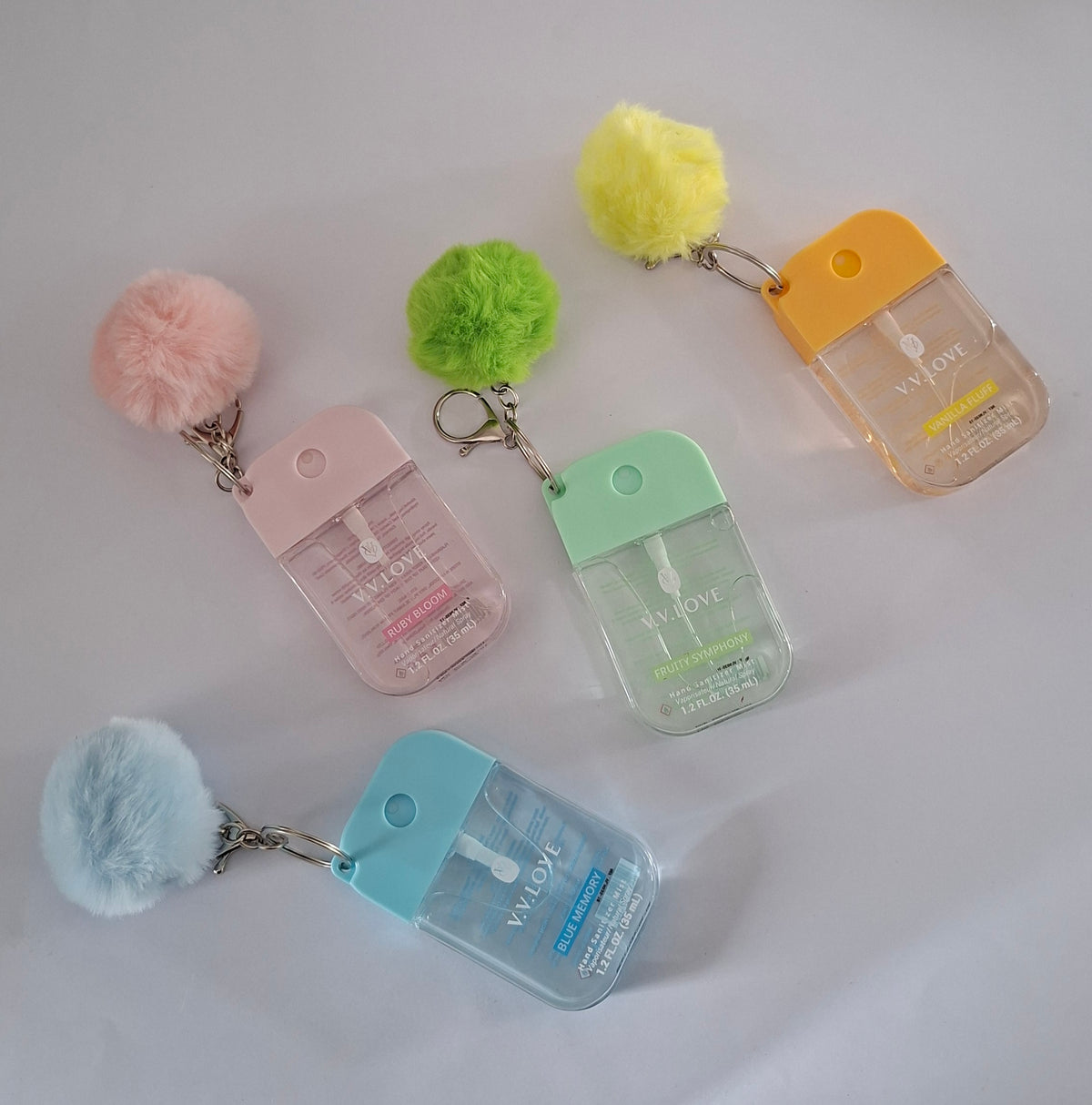 Sanitizer Mist Spray Keychain