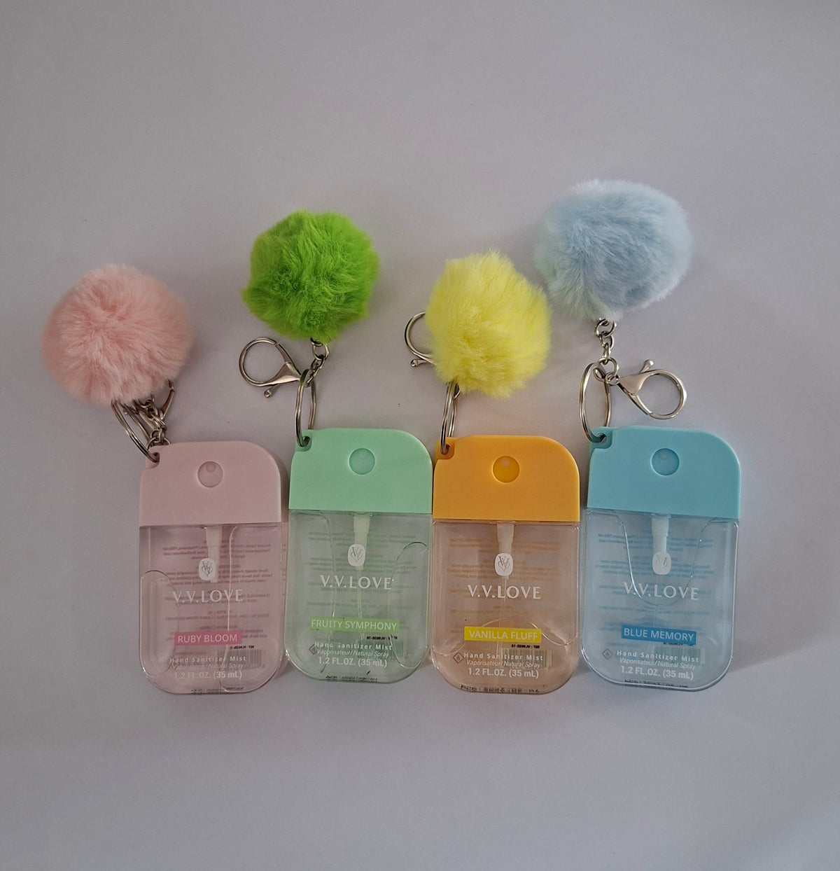 Sanitizer Mist Spray Keychain