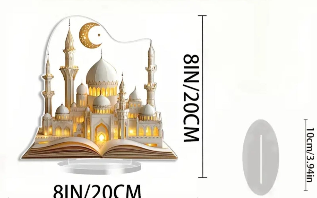 Acrylic Mosque Stand