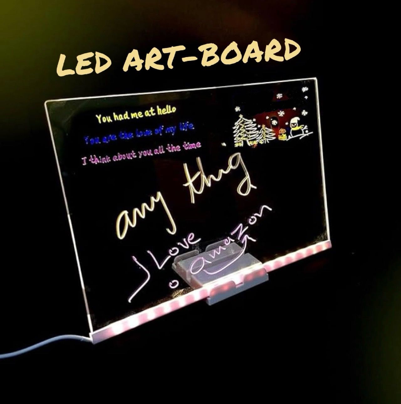 3D LED Art Board