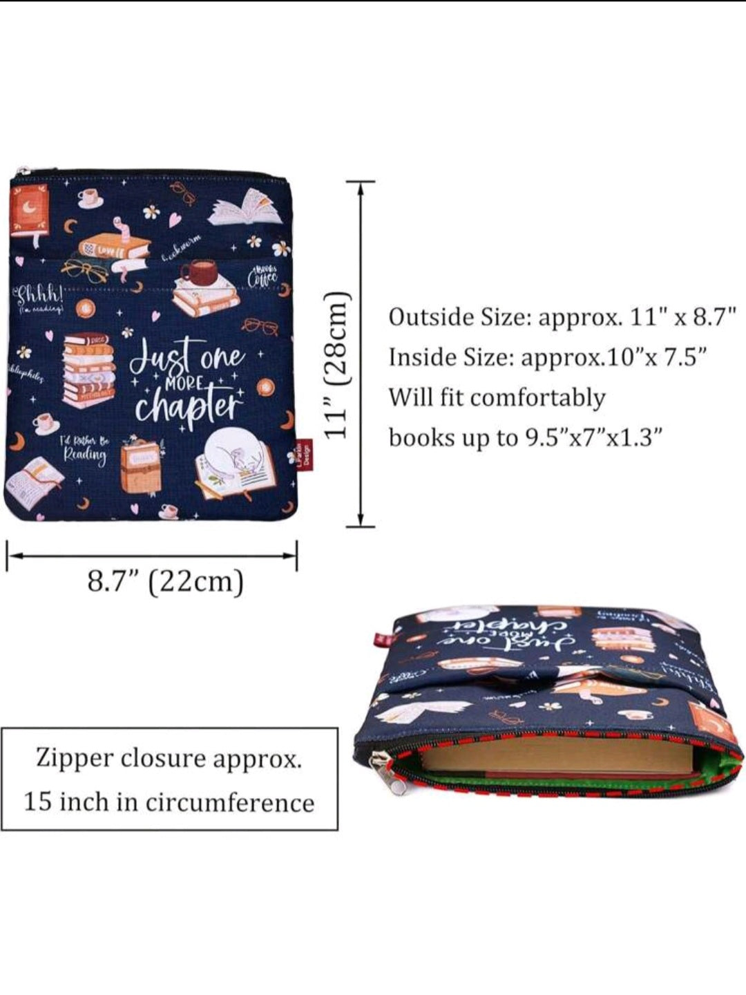 Just one more chapter Booksleeve