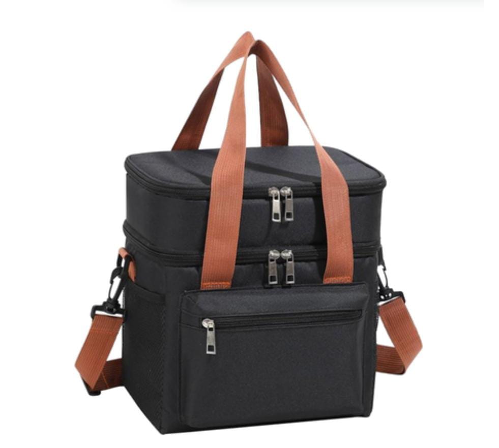 Double Compartment Lunch Cooler Bag