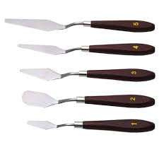 5pc Palette Knife Set