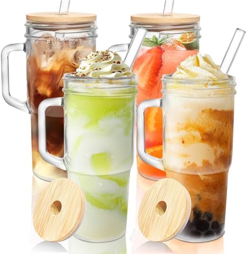 Glass mug